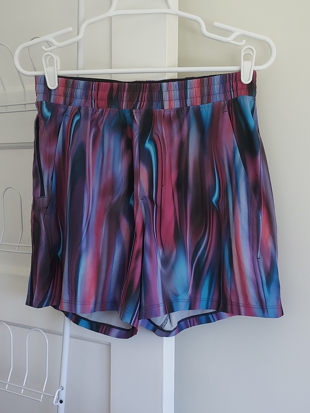 Lululemon Athletica Pace Breaker Linerless Short 5" Inseam Liquid waves